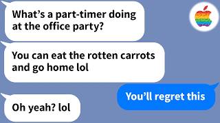 【Apple】 He served his company's SECRET BILLIONAIRE rotten carrots at the office party