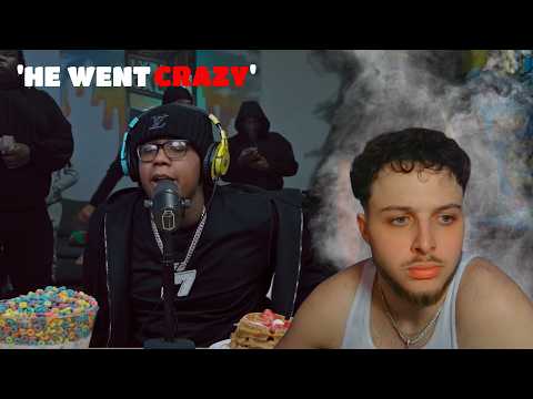 HE WENT CRAZY!! VonOff1700 - Lunch Break Freestyle Part 2 (REACTION)