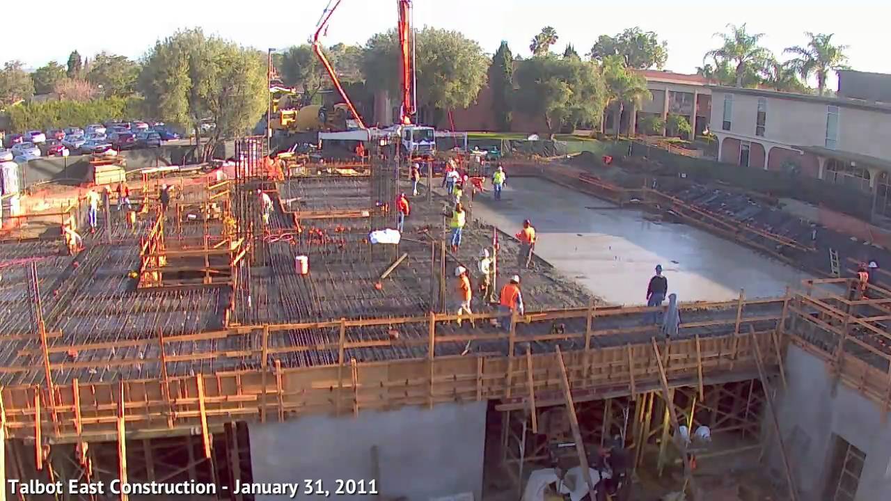 Timelapse Concrete Poured On Talbot East S 2nd Floor Youtube