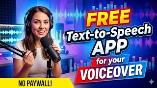 FREE TEXT-TO-SPEECH APP FOR YOUR VOICEOVER  screenshot 2