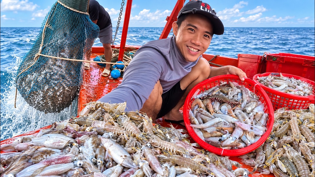Ngư Dân May Mắn Một Ngày Bội Thu | Anh Ngư Phủ