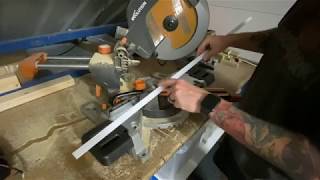 How To Cut Led Strip Profiles Extrusions To Go Around Corners - Part 1