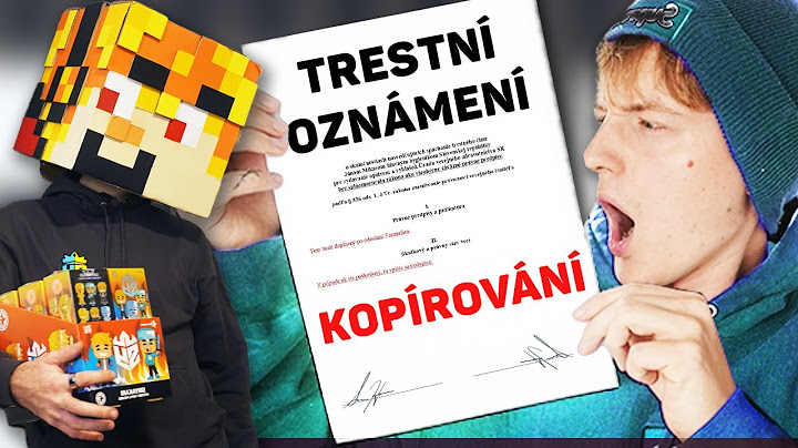 SirYakari na mňa podal TRESTNÉ OZNÁMENIE...