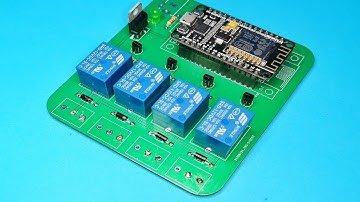 İNTERNET ÜZERİNDE RÖLE VE CİHAZ KONTROLÜ - AKILLI EV SİSTEMİ DEVRESİ - NODE MCU VE Blynk UYGULAMASI