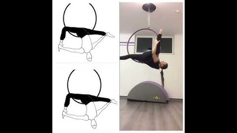 F36 - Extreme Gazelle - 0.7 by  Maya Mircheva For the CRACK THE CODE CHALLENGE – AERIAL HOOP EDITION