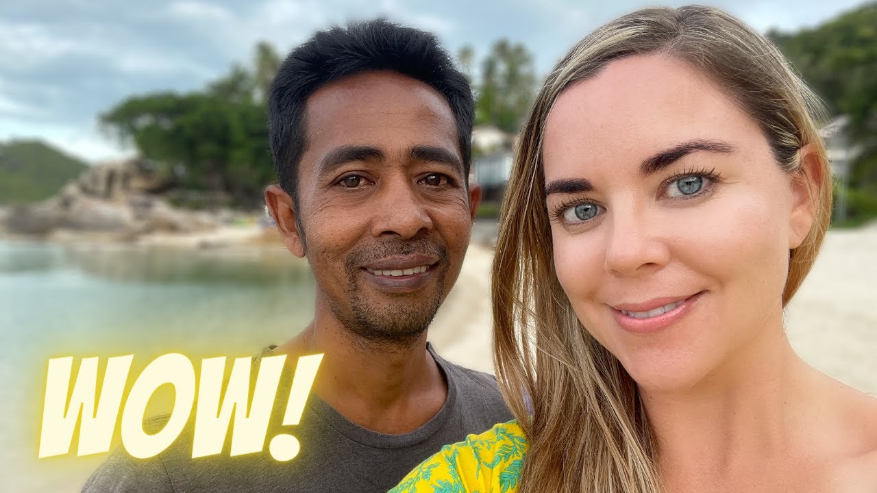 We found PARADISE in Koh Phangan Island (AMWF) Thailand Family vlog