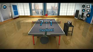 Defeating kao jianjun | Table tenis touch