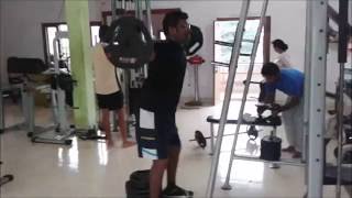 Gym Fitness Workout Squats KSK