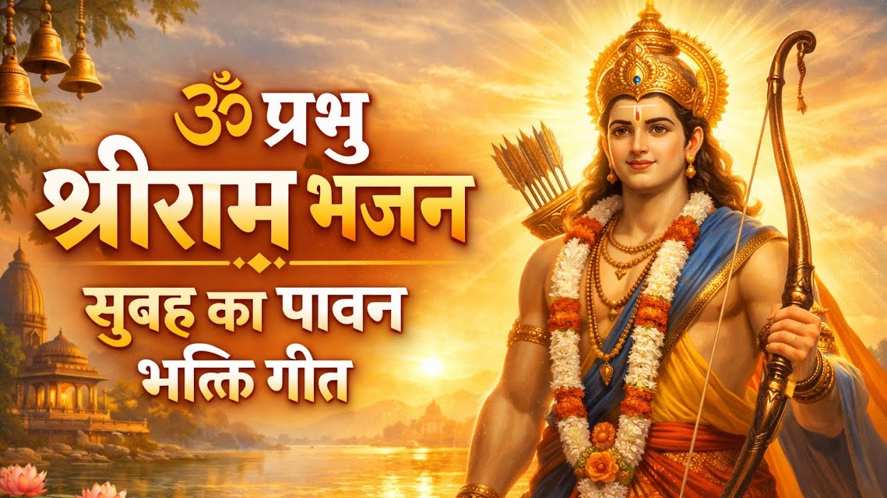 श्रीराम भजन | सुबह का पावन भक्ति गीत | Peaceful Morning Ram Bhajan | Jai Shri Ram | DAG PRODUCTION