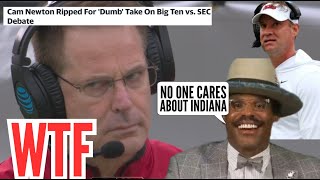 Cam Newton TRASHES INDIANA & BIG 10 FOOTBALL! INSTANT REGRET. Ole Miss Player GOES AFTER LANE KIFFIN