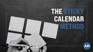 The "Sticky Calendar" GTD System screenshot 3