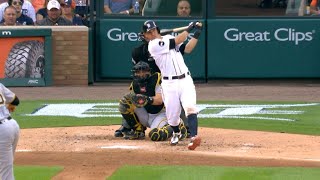 PIT@DET: Kinsler goes 3-for-4 and collects four RBIs