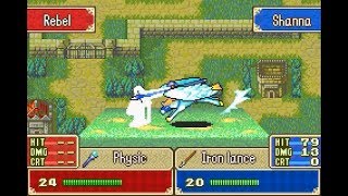 Fire Emblem 6 - The Binding Blade [Hard Mode] Chapter 7 - The Ostian Revolt/The Rebellion at Ostia