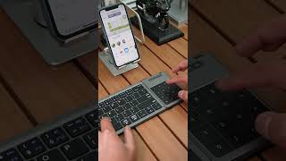 The Ultimate Foldable Keyboard for iPad & iPhone! 🤯⌨️