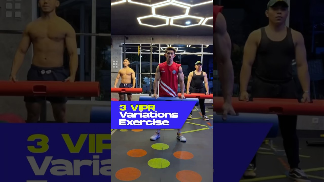 Kalian bosen ke gym pake machine aja?Coba gunakan ViPR yuk! Yuk cobain exercise itu! #gym #fitness