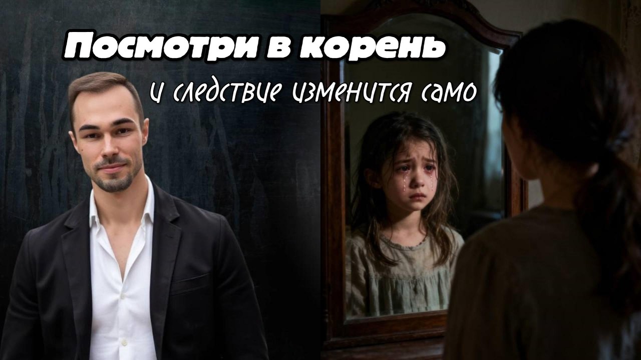 Увидь корень, а не следствие. Вглядись в то, откуда рождаются твои мысли, поступки и желания.