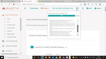 Cloud Transit Networking with Aviatrix