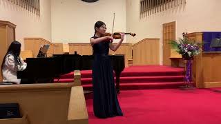 Jillian Lee - Bruch Violin Concerto No.1 in G Minor, Op.26, I. Vorspiel. Allegro moderato