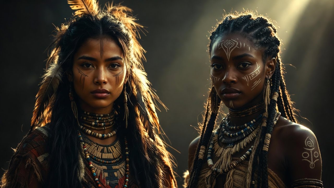 Native American x African Tribal Music | Ancient Ritual Fusion (Cinematic)