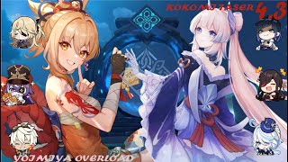 Fj01Yoimiya And Kokomi Vs Genshin 4.3 Spiral Abyss Floor 12