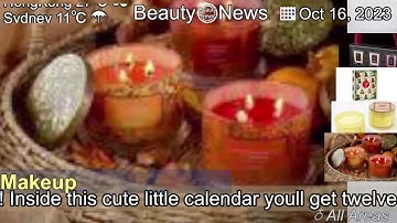 [Latest]HomeWorx 12 Days of Scent Advent Calendar Is A Must for Candle Lovers