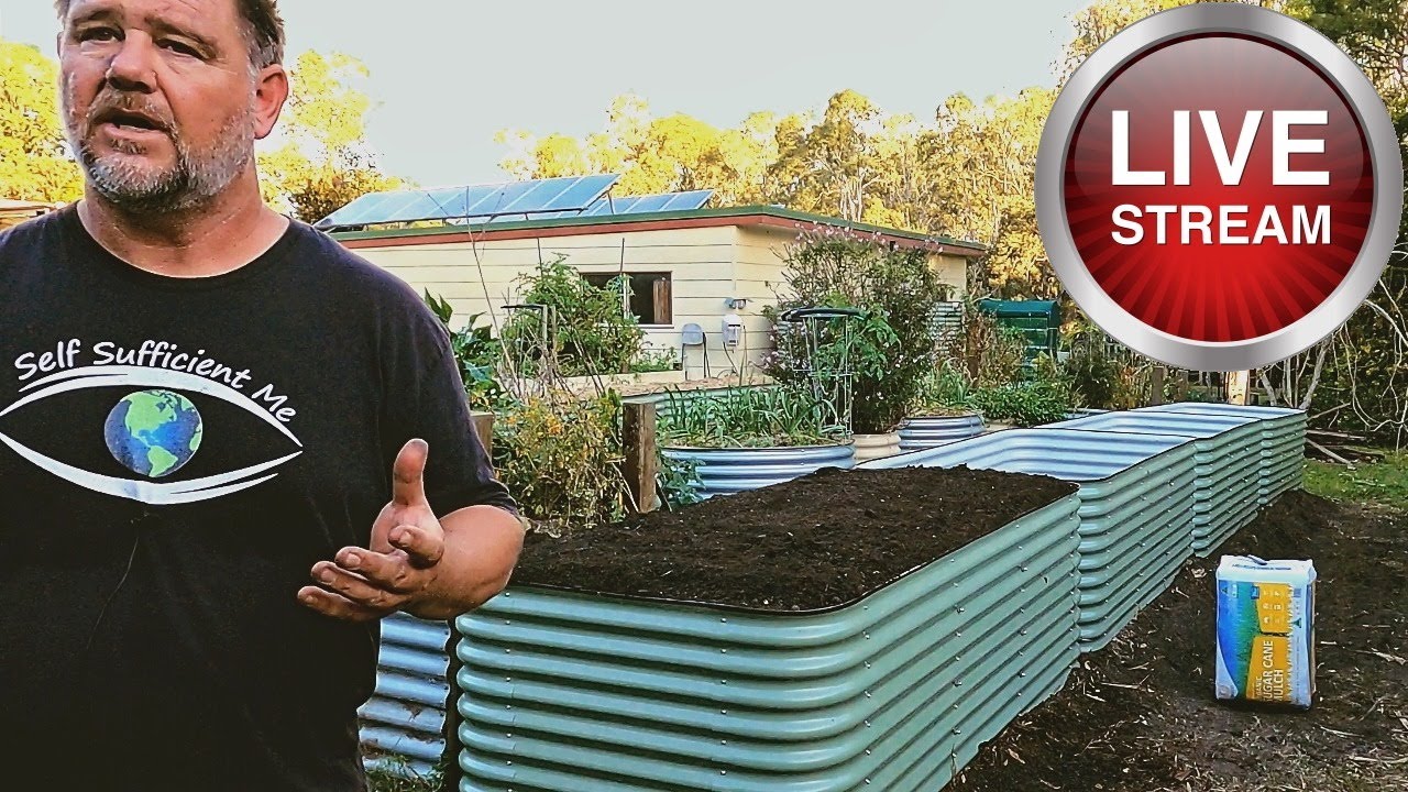 Hugelkultur Raised Bed Gardens From Start To Finish Epic