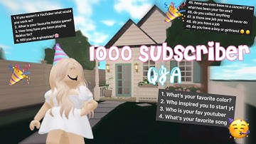 1000 SUBSCRIBER Q&A🎉 *answering your questions*