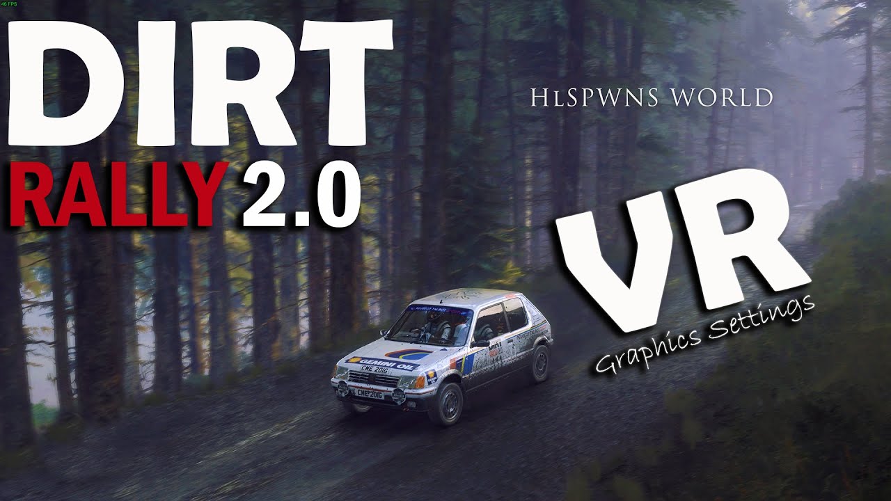 Dirt Rally 2 0 Vr Optimal Graphics Settings Rtx 80ti Youtube