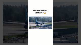 B777X wingtips technology 😱 #B777X #aviation #atcdiaries #newplane #wingtips
