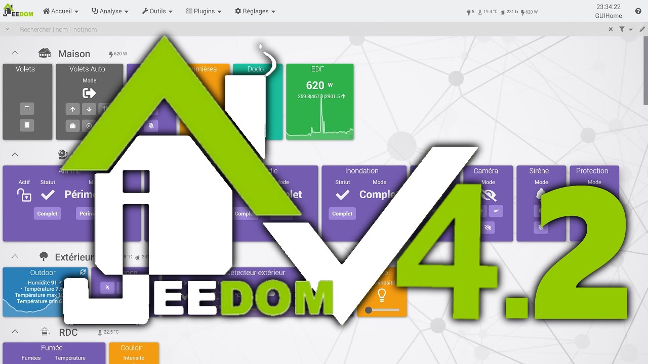 Jeedom 4.2 🏠 Une version qui m'a laissé sans voix !