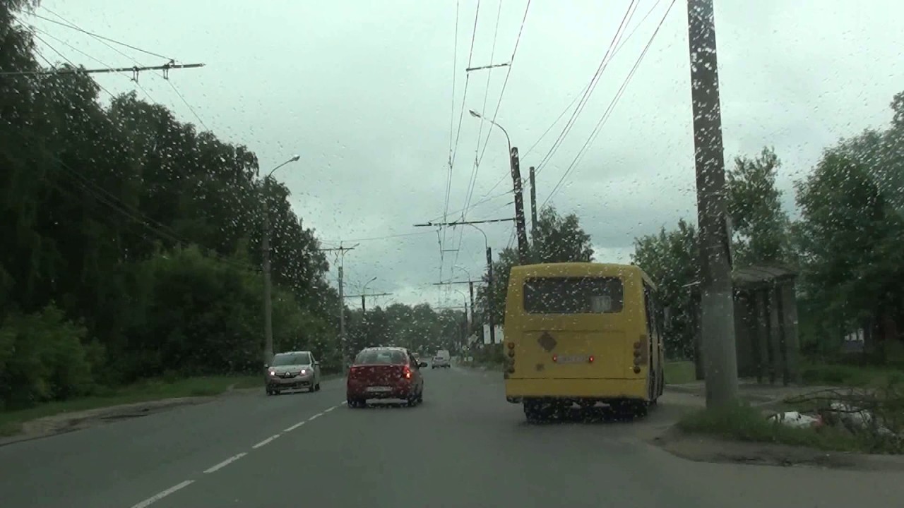 Иваново проезд через город от Ярославля 2017г.