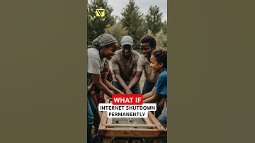 WHAT IF INTERNET SHUTDOWN PERMANENTLY? 🤔 #whatif #shorts #internet