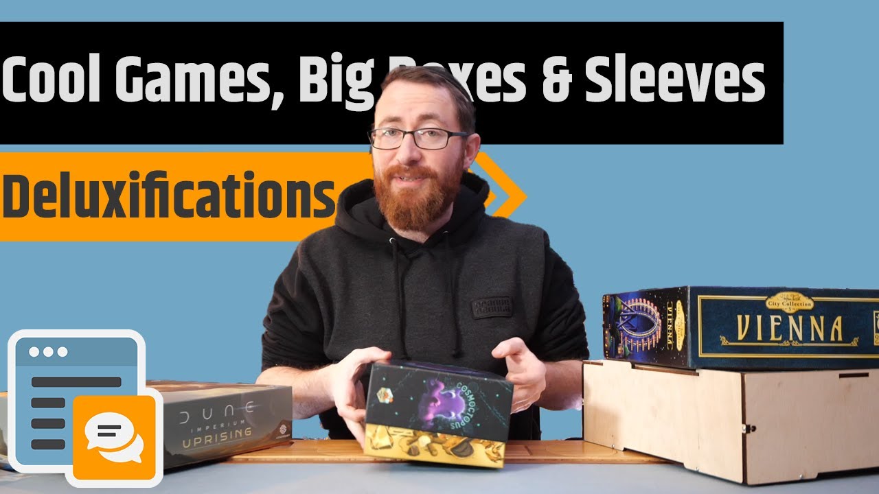 Board Game Upgrades - Giveaway! Sleeves, Dune, Stefan Feld, Chamber of  Wonders & More!