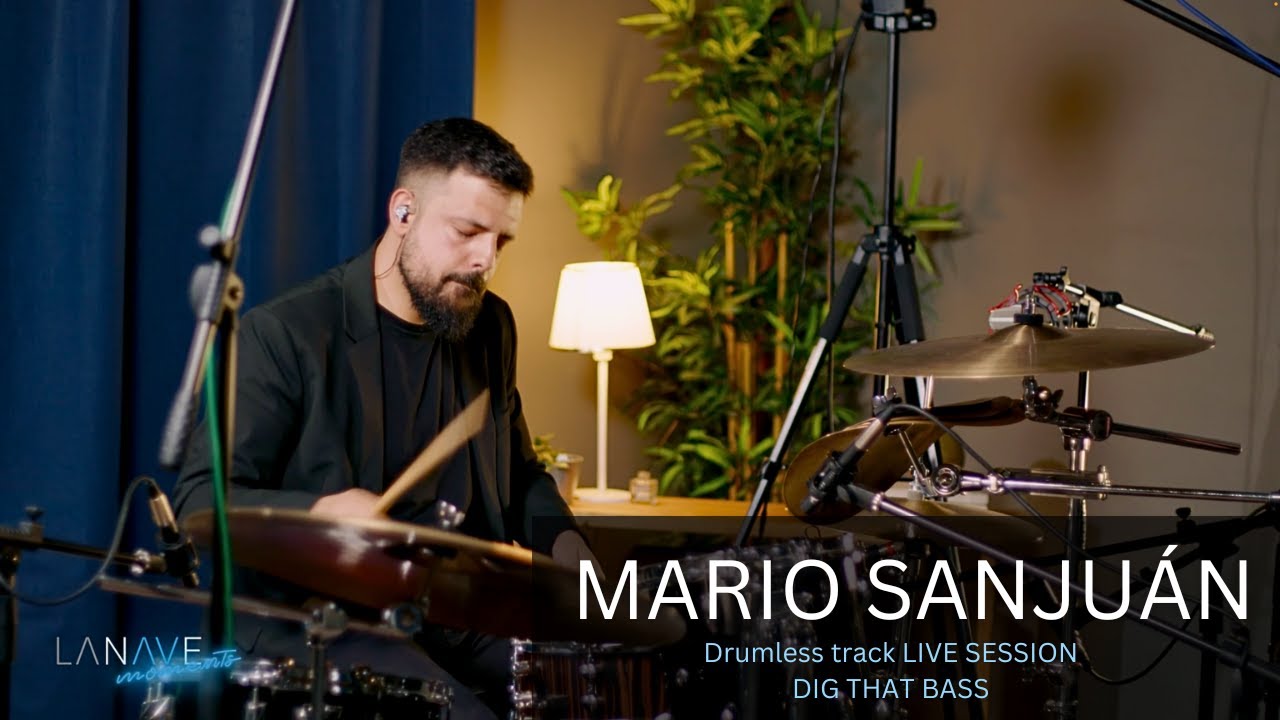 Funky Drums | “Dig That Bass” – Mario Sanjuán (Drumless Track) | La Nave Moments