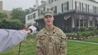 New First Captain at West Point, Martayn Van De Wall'24 from West Friendship, MD Intro Talk