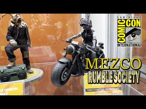 SDCC 2026 MEZCO Rumble Society