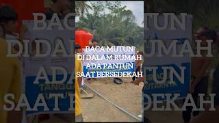 ADA PANTUN KETIKA BERSEDEKAH