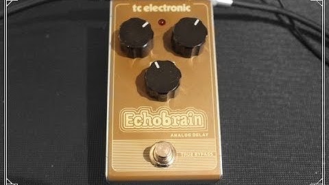 All that TC Electronic Echobrain : knobs turning & self oscillations
