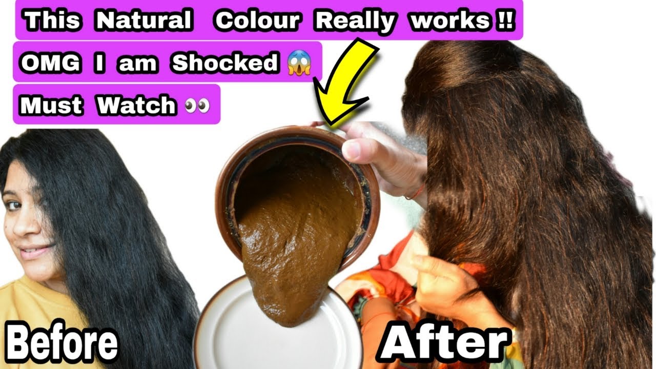 Make Your Own Natural Hair Colour At Home To Highlight Your Hair & This