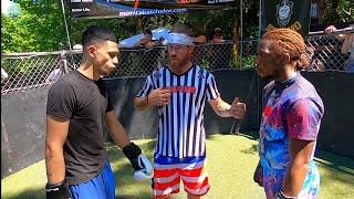 STREETBEEFS SCRAPYARD | CRAZY LEGS vs CHOP SAW