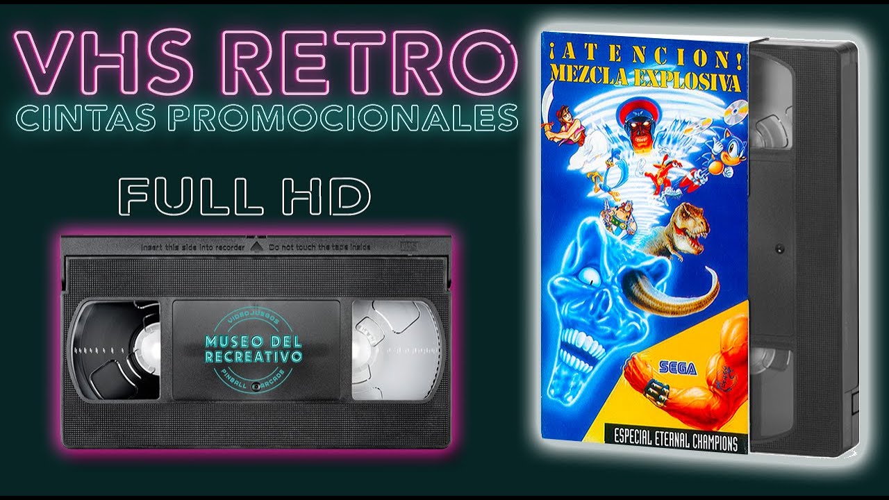 Vhs Promocional: ¡Atención! Mezcla explosiva  - SEGA (1993) - Full HD