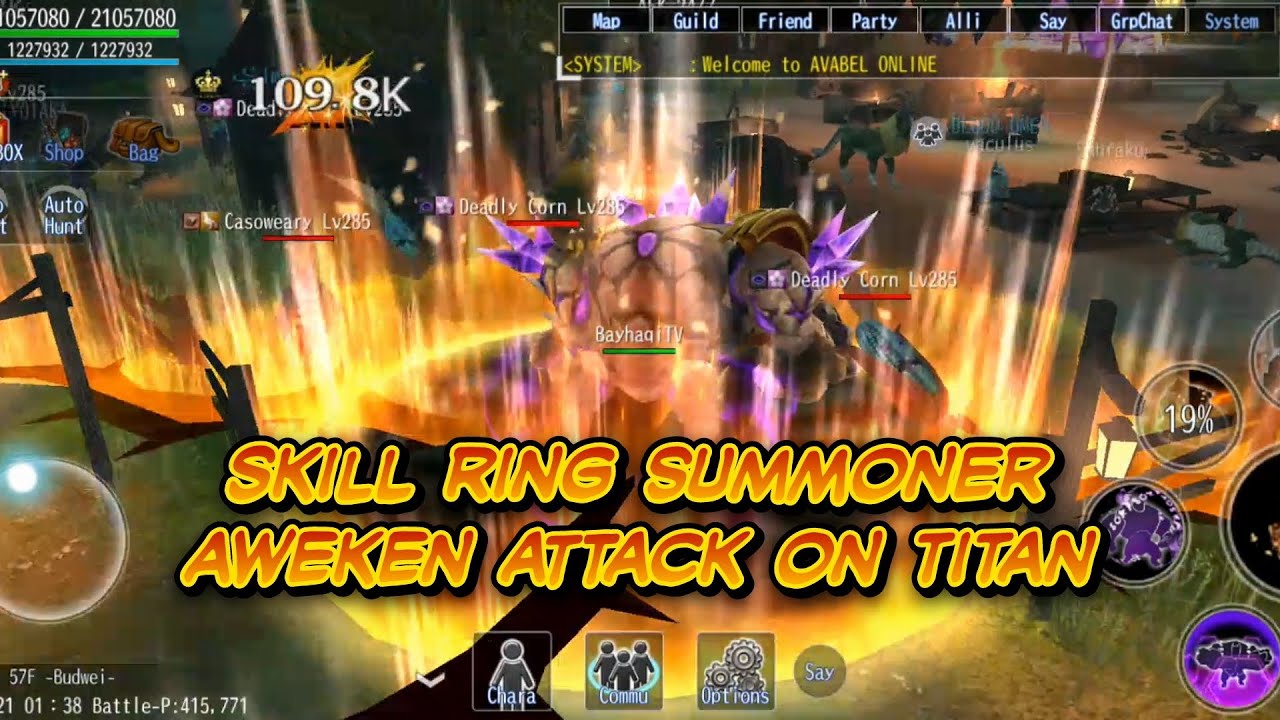 AVABEL ONLINE RIVIEW SKILL RING SUMMONER