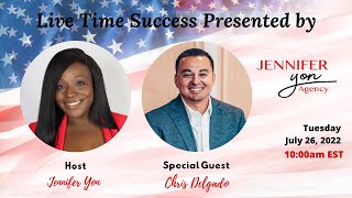 Live Time Success with Jennifer Yon & Chris Delgado Content