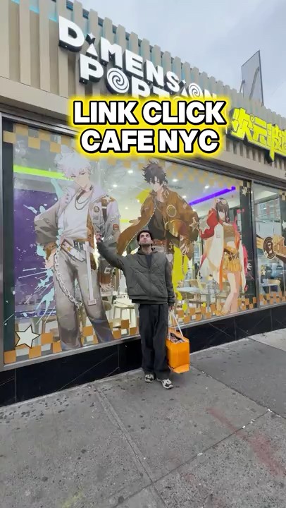 LINK CLICK CAFE IN NYC! #linkclick - YouTube
