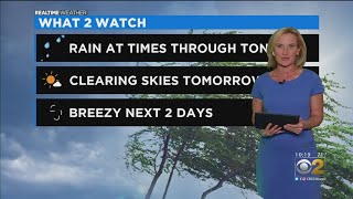 Clearing Skies Wednesday, Breezy Next 2 Days