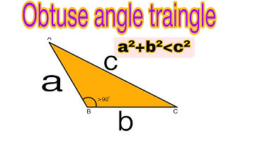 Obtuse angled Triangle| Acute angle triangle |triangle |properties of triangle