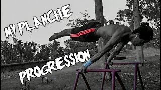 My 2 years planche progression - 2017