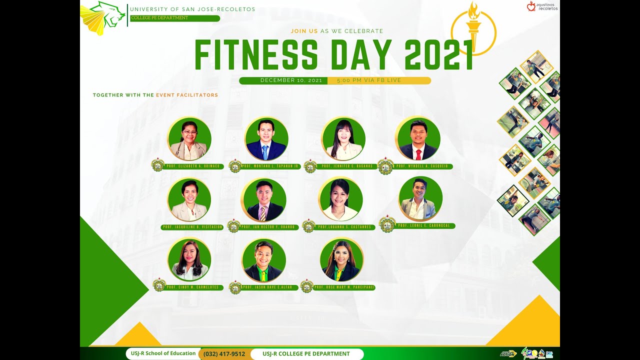 USJ-R Virtual Fitness Day 2021