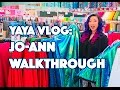 Yaya Han Vlog: Jo-Ann Walkthrough - Cosplay Fabrics!