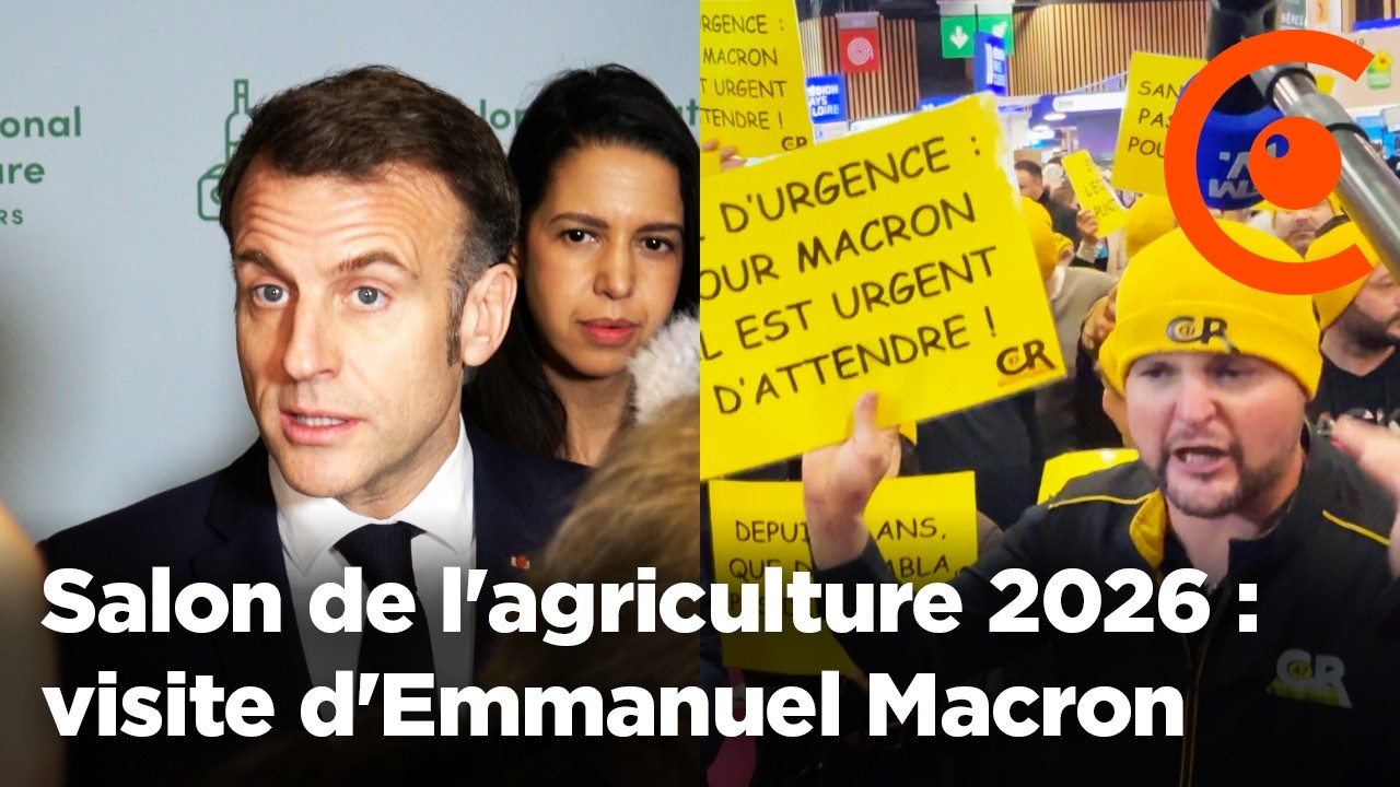 Visite de Macron au Salon de l'Agriculture 2026 et rencontre avec les syndicats d'agriculteurs